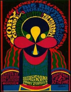 stgp 3 New Stage Benifit at Avalon starring Moby Grape, Big Brother & the Holding Co w/Janis Joplin, Country Joe and the Fish by Kliben
