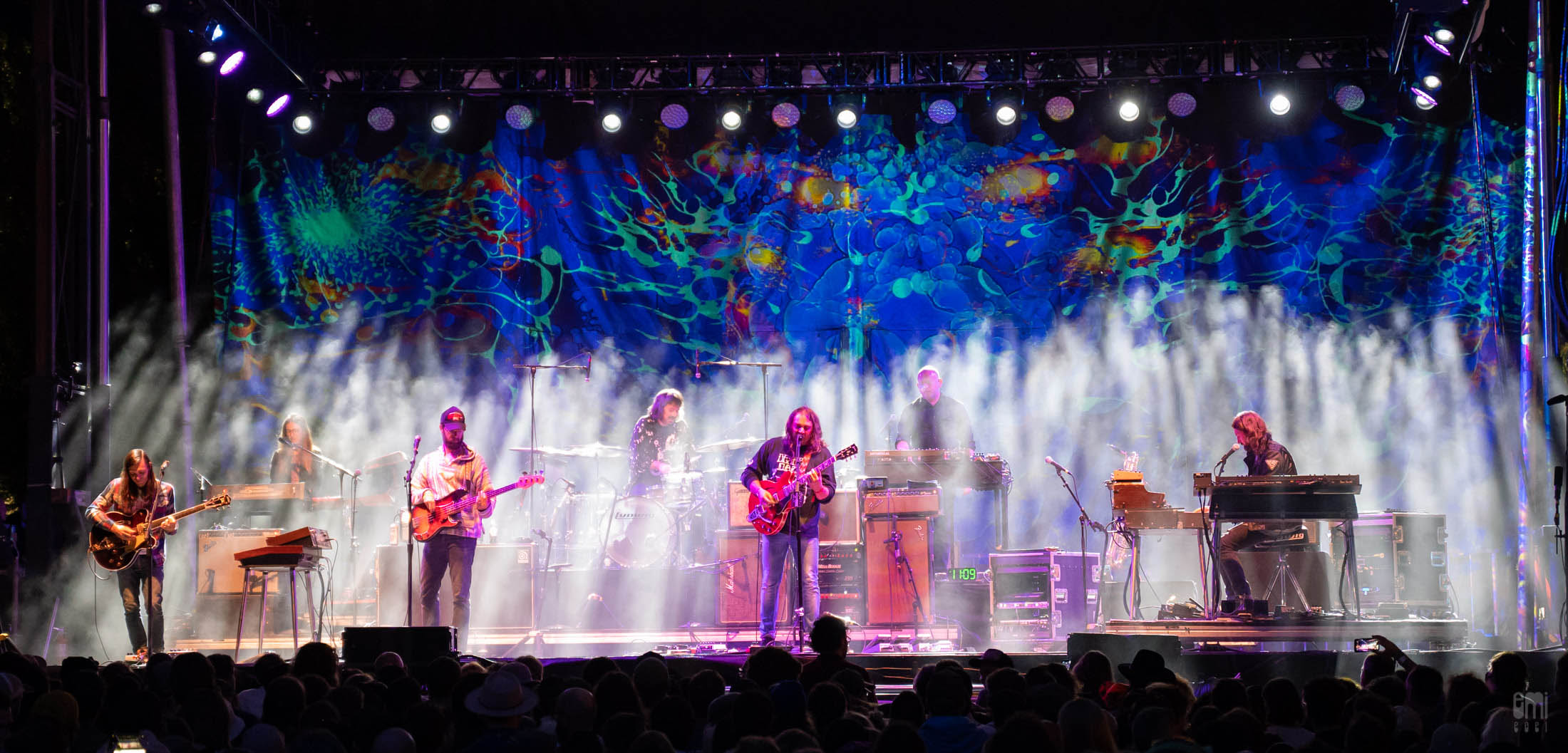 20211112 The War on Drugs with Mad Alchemy Liquid Light Show at Desert Daze 2021, photo by emi