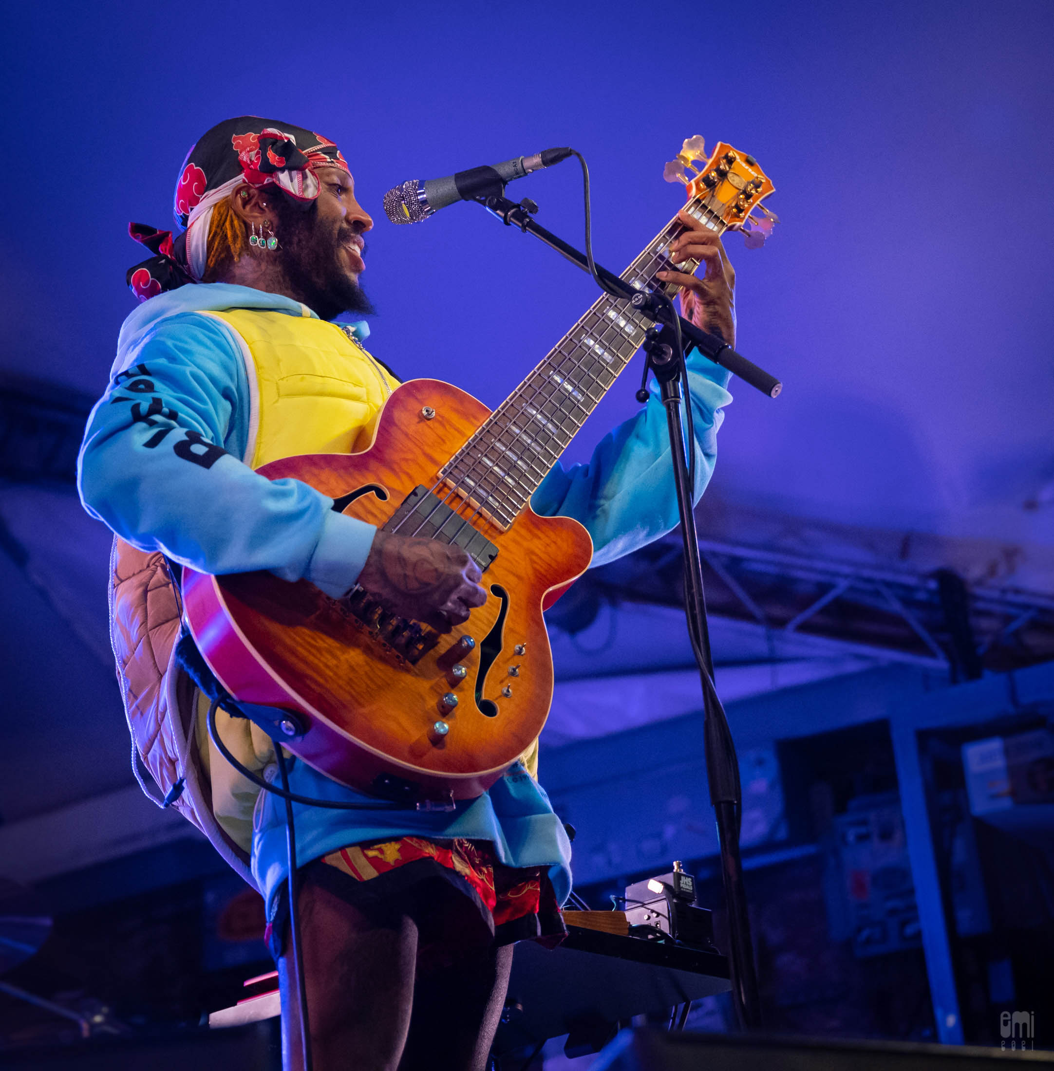 Thundercat performs at Stubb's Amphitheater for the Levitation Music Festival, Austin, TX, 2021.10.30. photo by emi 