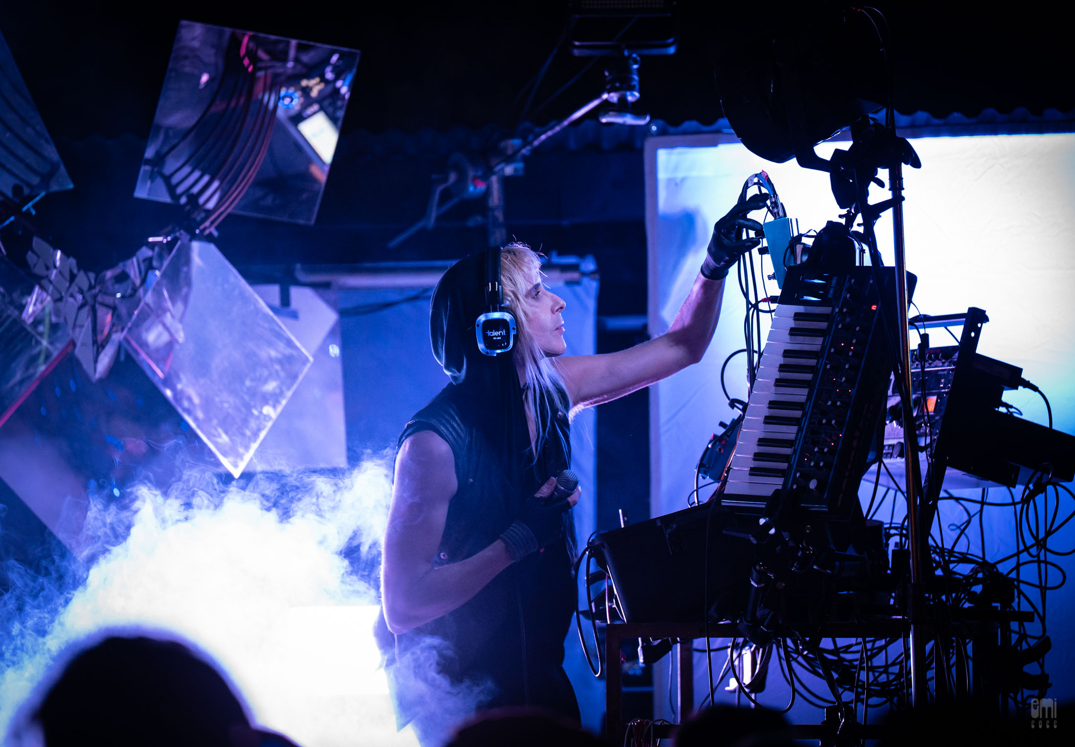 2022.5.4 IAMX Machinate Tour at The Chapels Outdoor, SF, CA. photo by emi