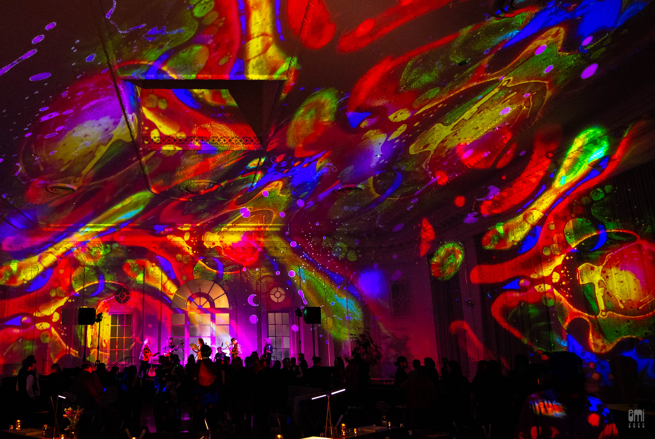 20221117 A corporate event - Big Brother and the Holding Company with Mad Alchemy Liquid Light Show at former Avalon Ballroom San Francisco. photo by emi