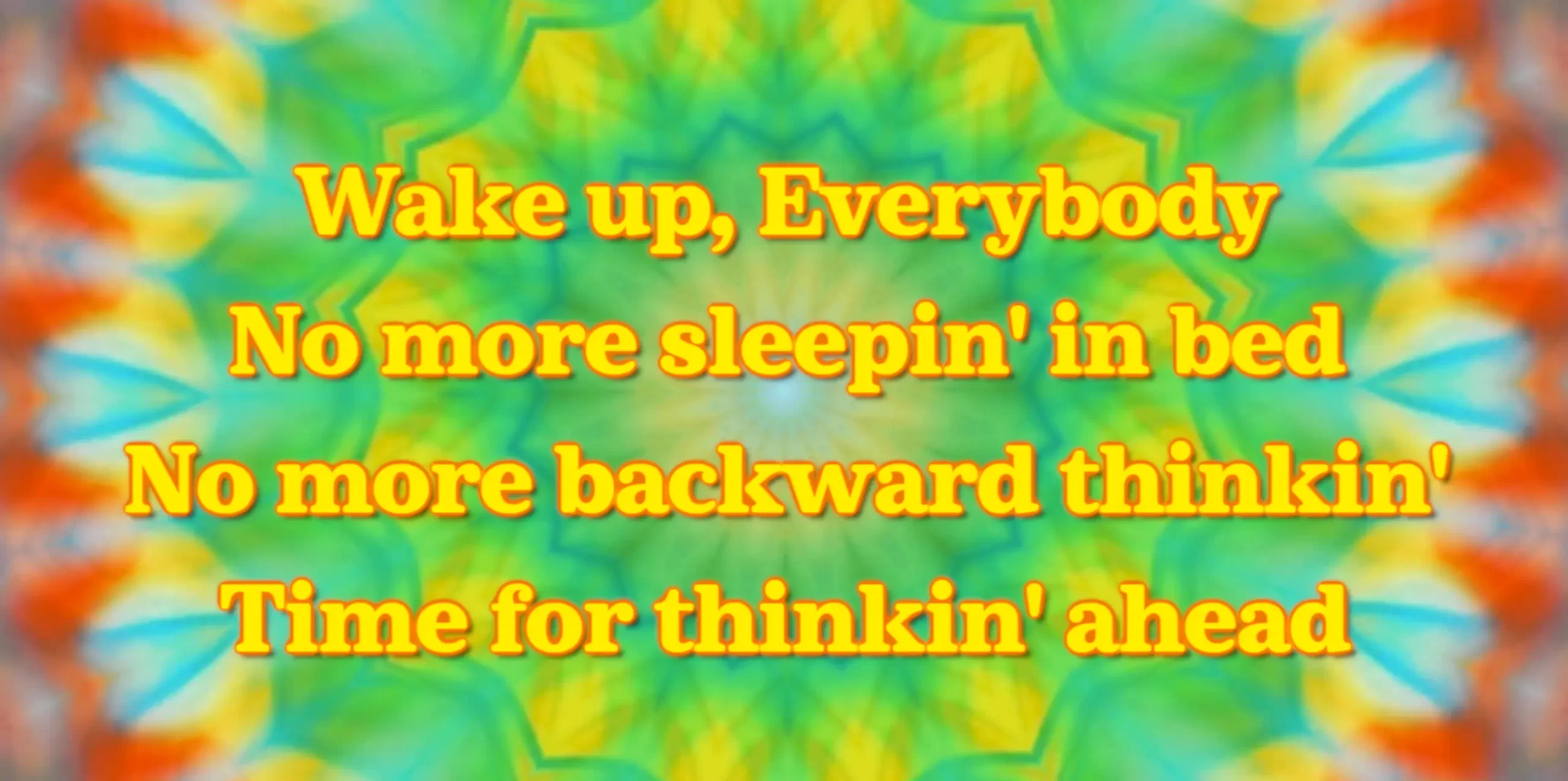 Wake Up Everybody Harold Melvin The Blue Notes Lyrics kaleidovideo. visual art by emi