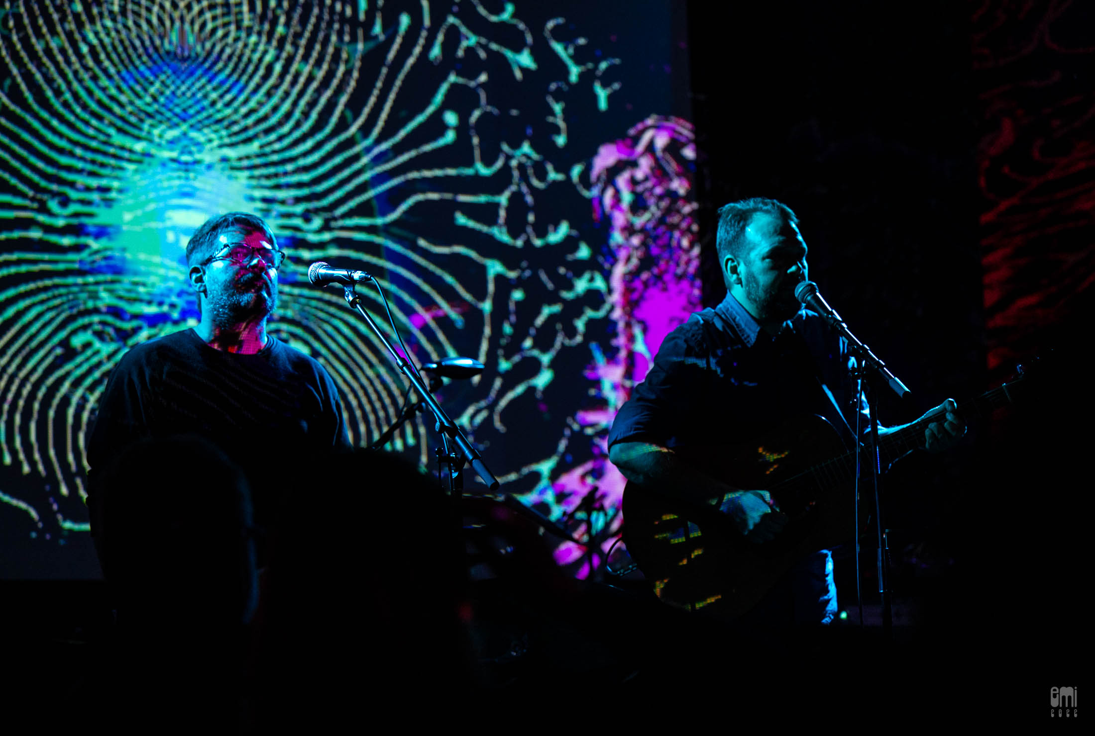 2022.12.29 The Moore Brothers with Mad Alchemy Liquid Light Show at The Chapel SF. photo by emi