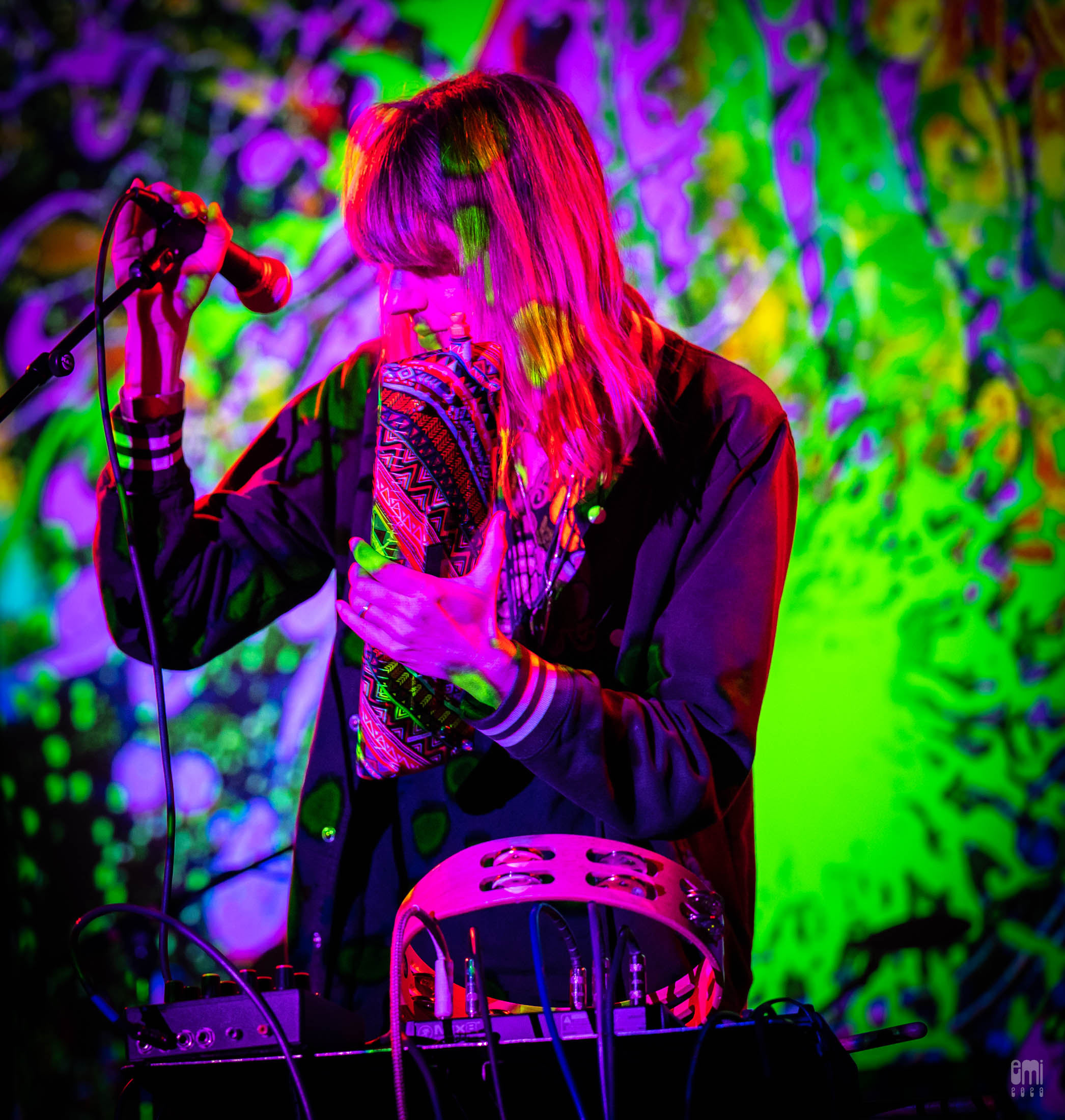 2023.2.18 Extra Classic opens for Sister Nancy with Mad Alchemy Liquid Light Show at The Chapel, San Francisco, photo by emi