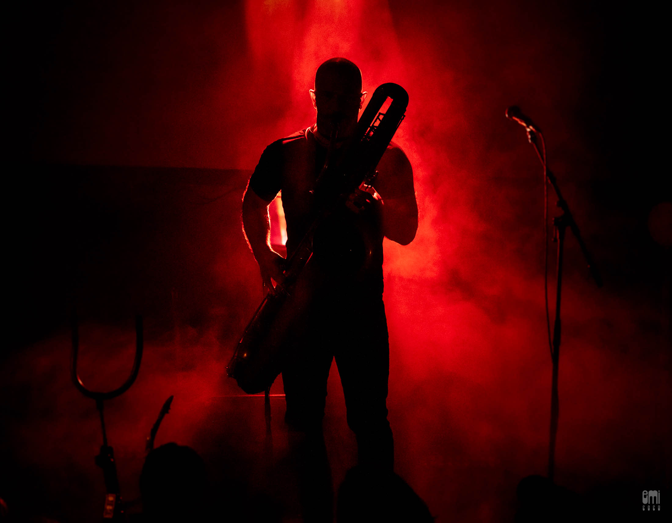 2023.3.6 Colin Stetson at The Chapel , San Francisco. photo by emi