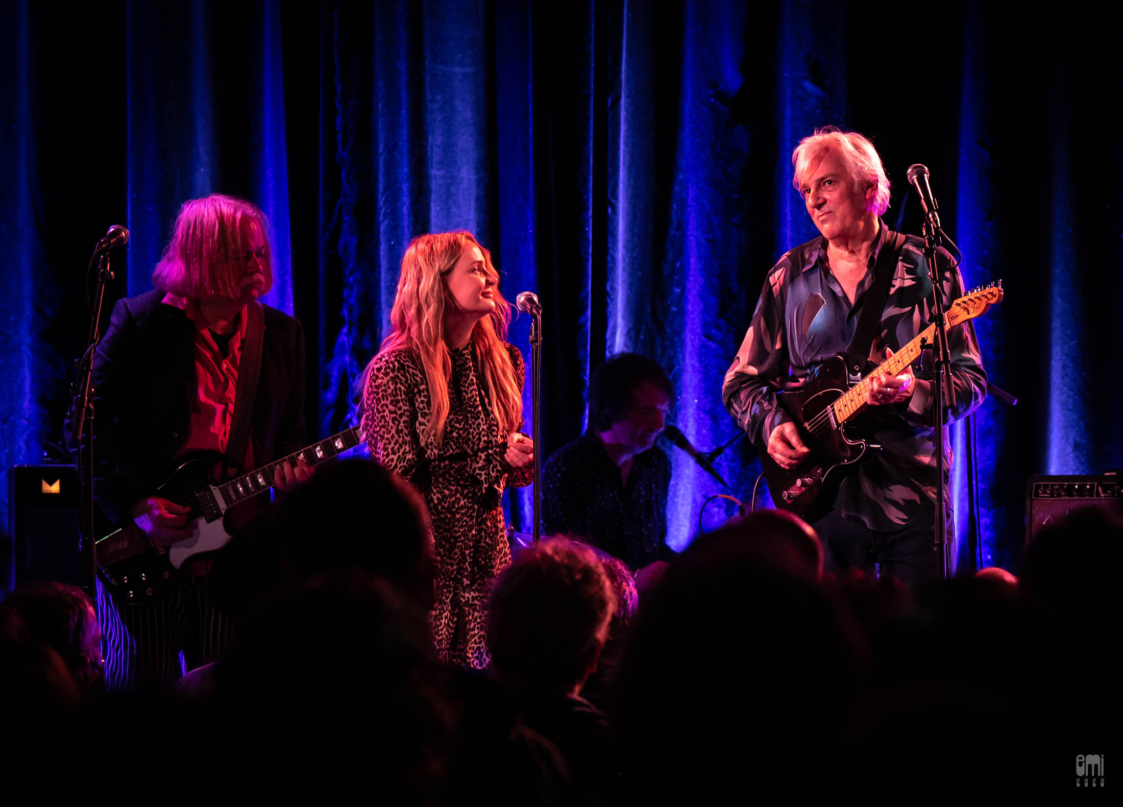 2023.3.21 Robyn Hitchcock with Emma Swift, Kurt Bloch, Kelley Stoltz, and Bart Davenport at The Chapel SF CA. photo by emi
