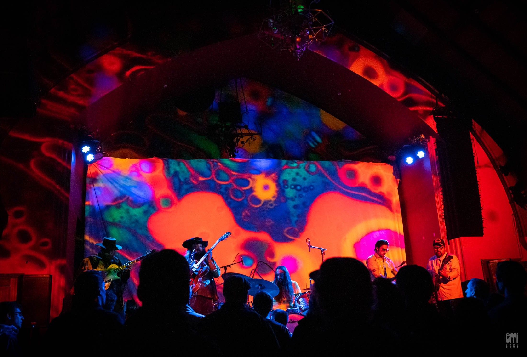 2023.4.18 BOLERO! with Visuals by Zach Rodell at The Chapel SF CA. photo by emi