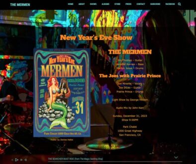 2023-2024 The Mermen NYE show archive page Screen Shot
