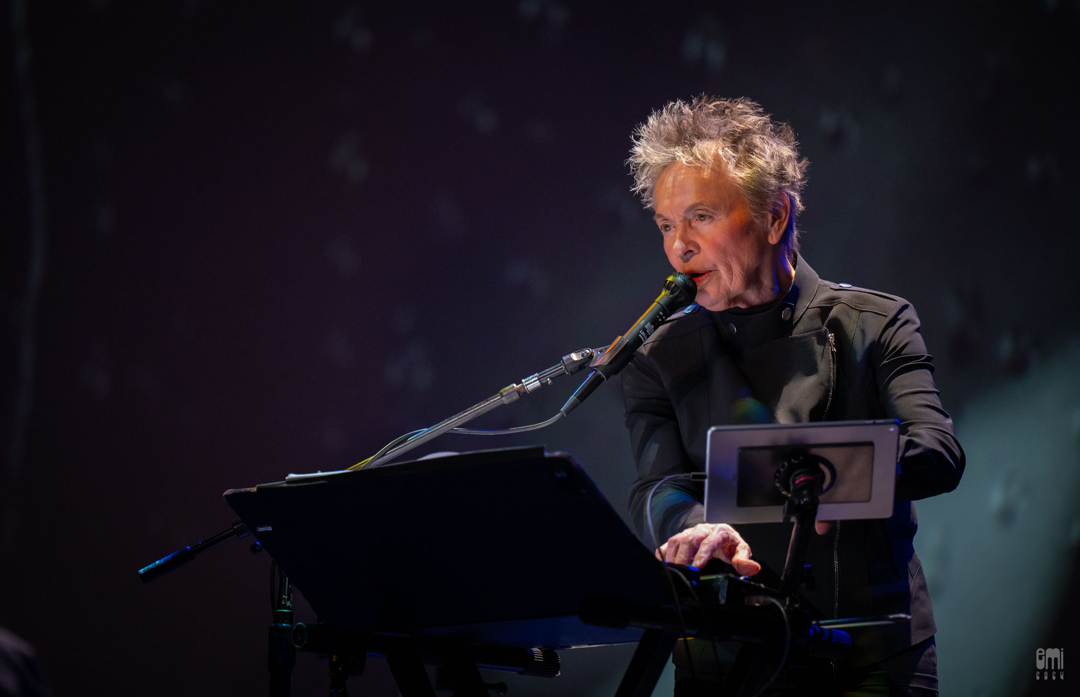 20240328 Laurie Anderson Let X = X with SexMob at Curran Theater SF CA. photo by emi