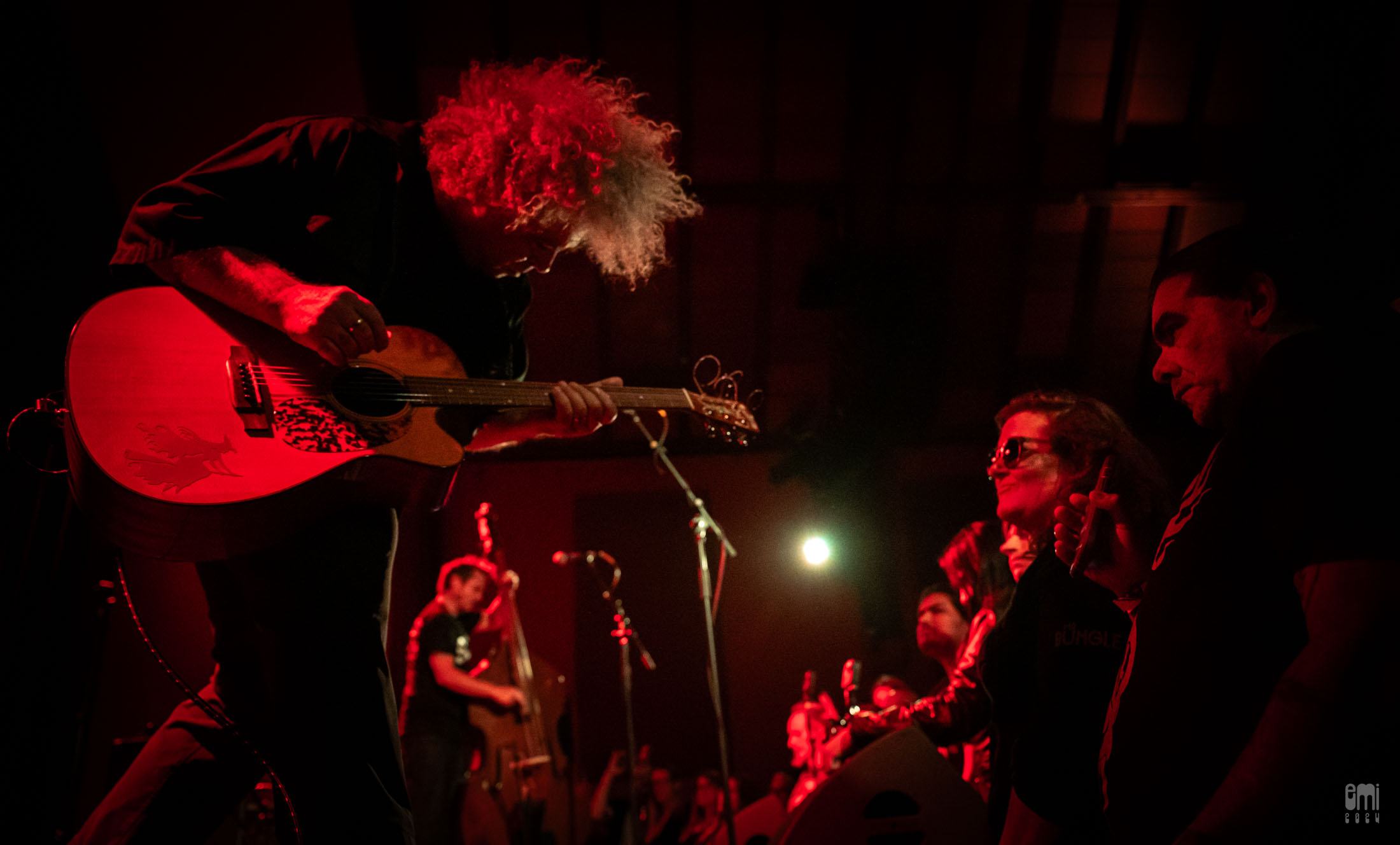 2024.8.6 King Buzzo & Trevor Dunn at The Chapel SF CA. photo by emi