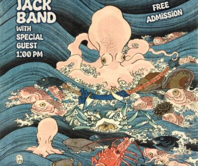 20250831 The Mermen Utagawa Paradise Theater Santa Cruz CA flyer design by emi